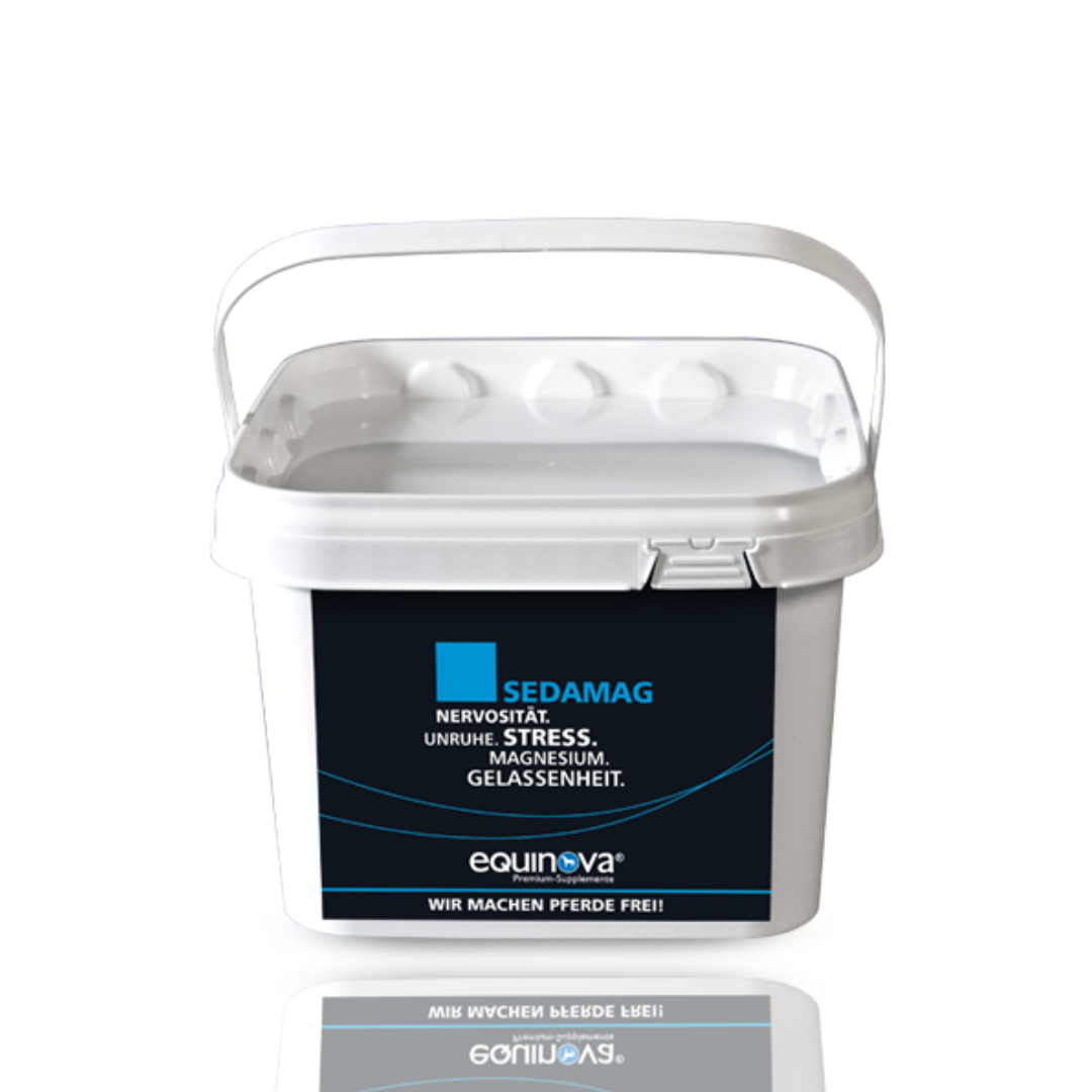 EQUINOVA Sedamag Powder 1,5kg - dla nerwowych koni