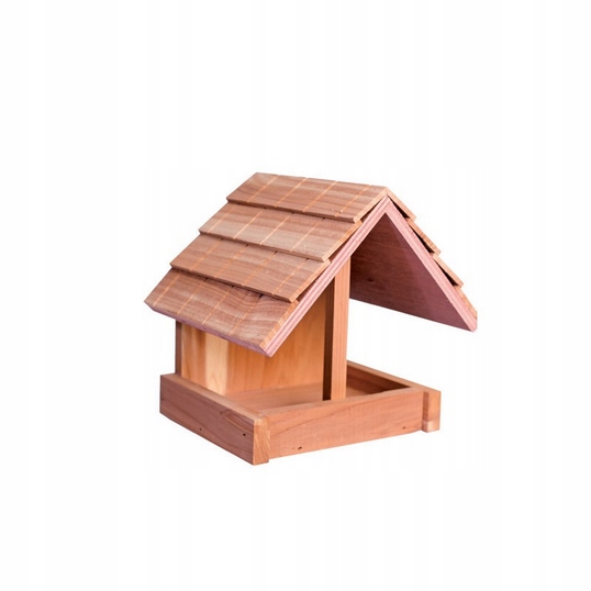 Karmnik Dla Paków Z Drewna Cedrowego 15,5x13,5x14,5cm Garden&Fun