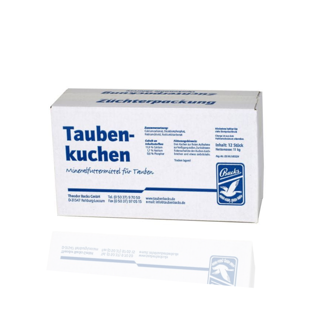 Backs Taubenkuchen 12szt. – Kostka mineralna dla gołębi