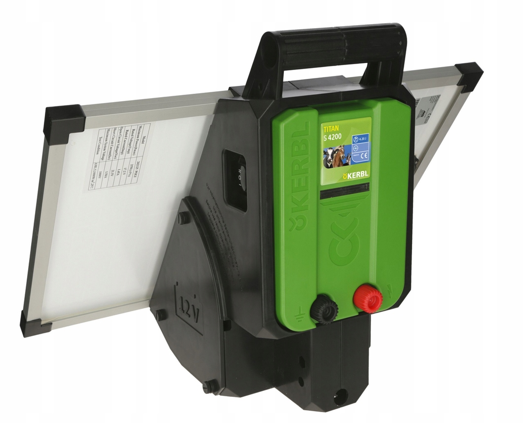 Elektryzator solarny TITAN S 4200 koni bydło Kerbl