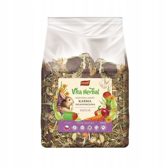 Vita Herbal Karma Pełnoporcjowa Dla Królika Vitapol 400g