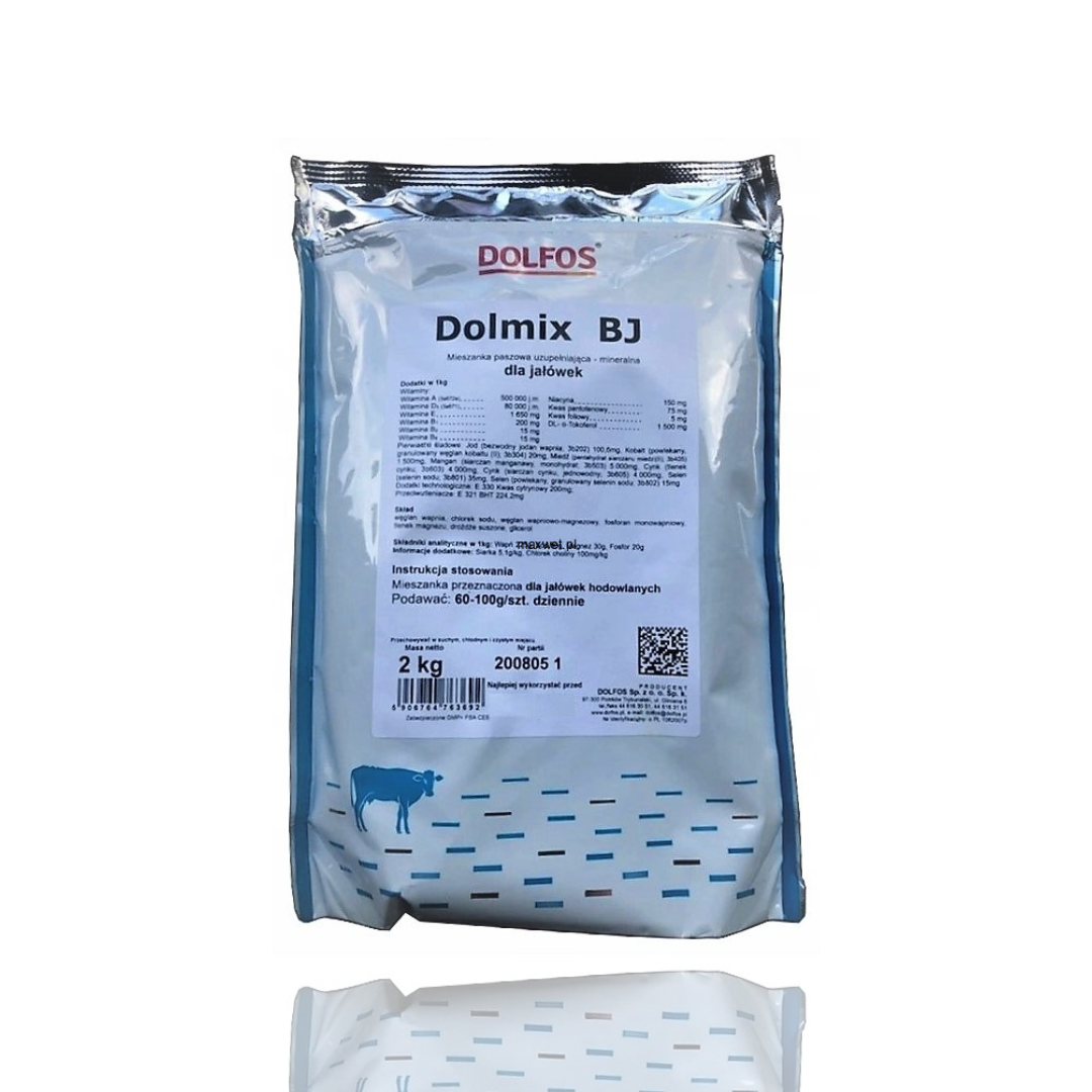 Dolmix BJ 2 kg mieszanka uzupełniająca dla jałówek