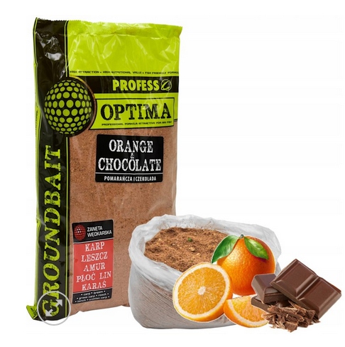 Zanęta Profess Pomarańcza i Czekolada na spławik grunt 1kg