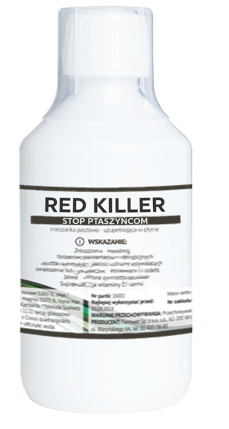 Red Kiler 250ml Farmwet przeciwko ptaszyńcowi do picia dla drobiu
