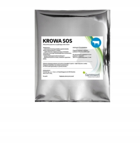Krowa SOS dla bydła krów kwasica ketoza Farmwet 1kg