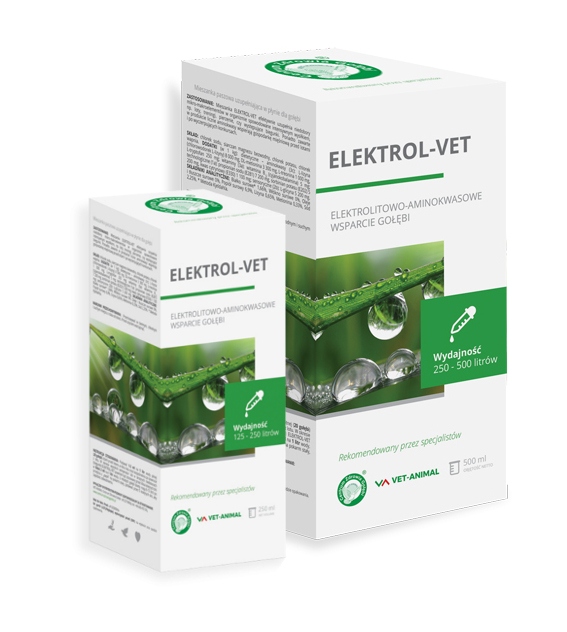 Elektrol vet elektrolit Centrum Zdrowia Gołębi 500