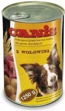 Karma dla psa z wołowiną Canis 415 g puszka wół