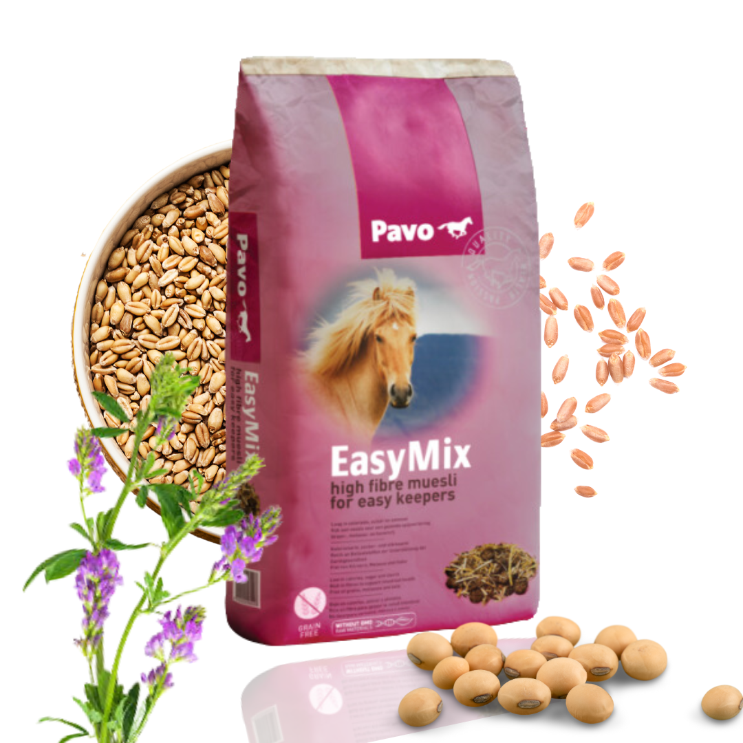Pavo EasyMix 15 kg - Strukturalne bezzbożowe musli o wysokiej zawartości włókna