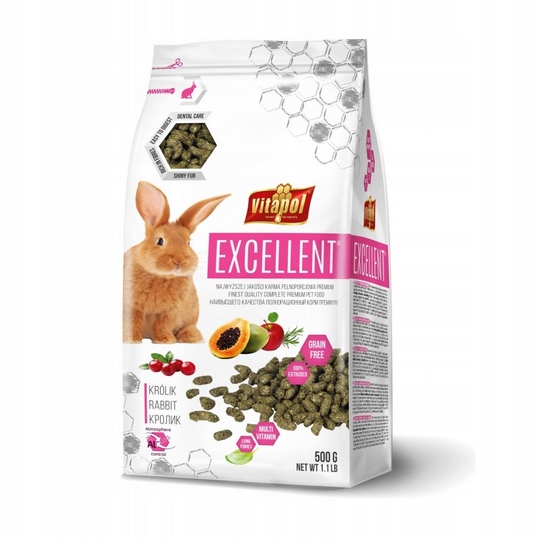 Excellent Karma Pełnoporcjowa Dla Królika Vitapol 500g