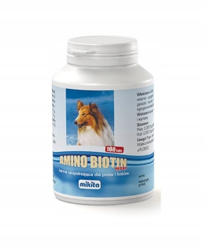 Amino Biotin Maxi na sierść linienie kot MIKITA