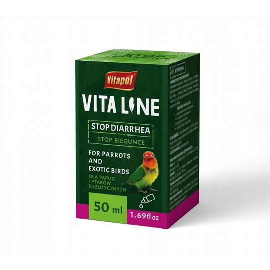Vitaline Stop Biegunce Dla Papug I Ptaków Egzotycznych Vitapol 50ml