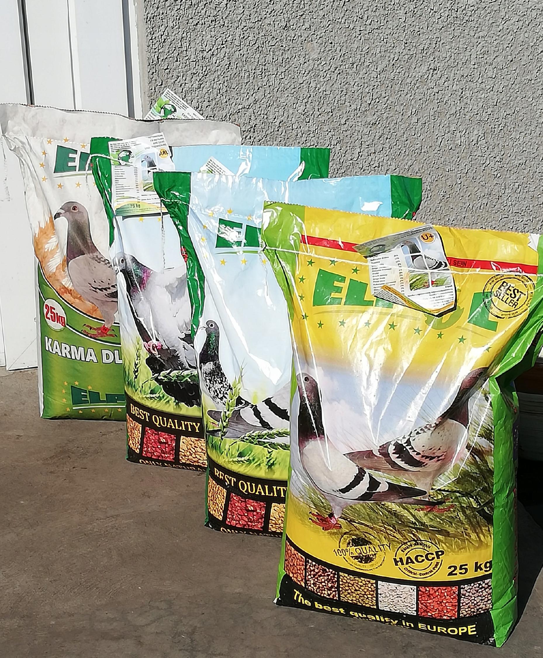 Karma, pasza dla gołębi Rozpłodowa R Ełpol 25kg