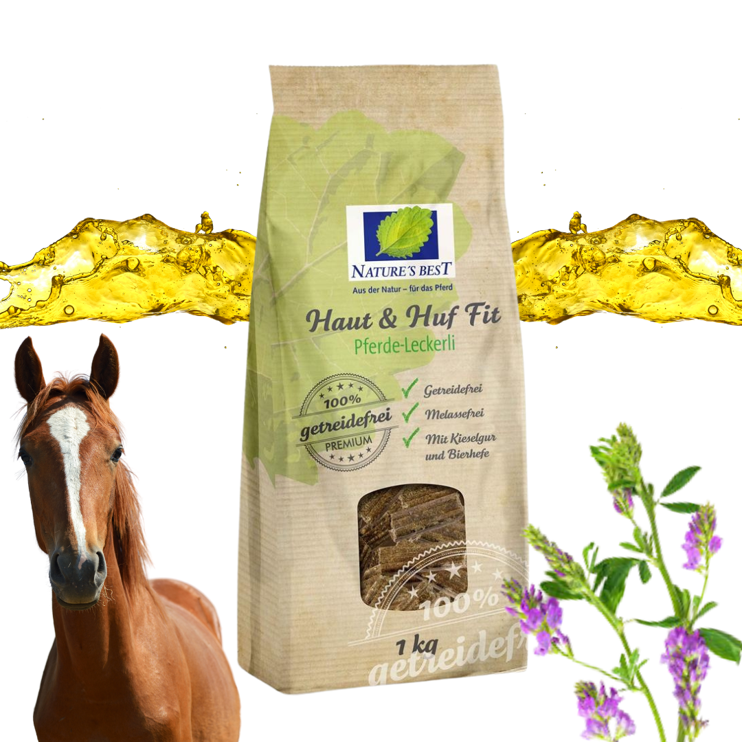 Nature's Best Haut&Huf Fit Smaczki Na Sierść I Kopyta 1kg
