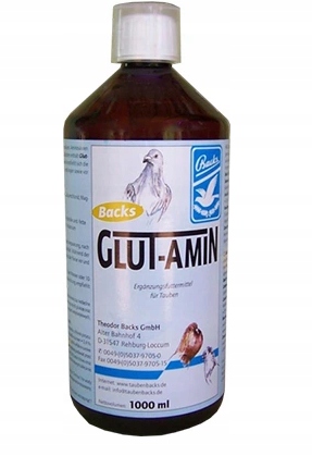 BACKS GLUT - AMIN Dla gołębi prep. wzmacniający 1L