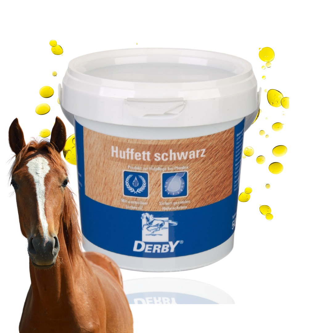 DERBY Huffett schwarz 500ml czarny smar do kopyt