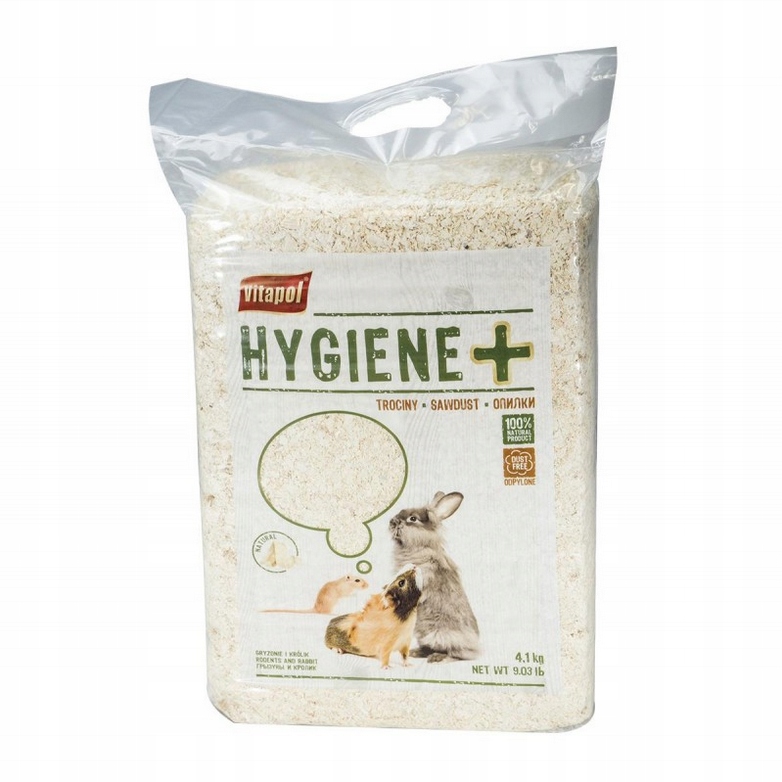 Trociny ściółka podłoże dla gryzoni królika XXL 56L 4,1kg