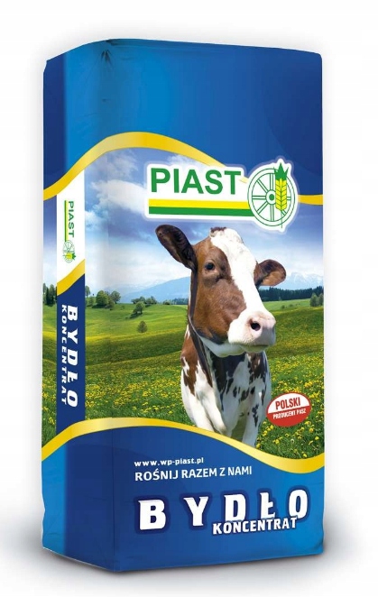 Koncentrat Super Milk dla bydła krów PIAST PASZE