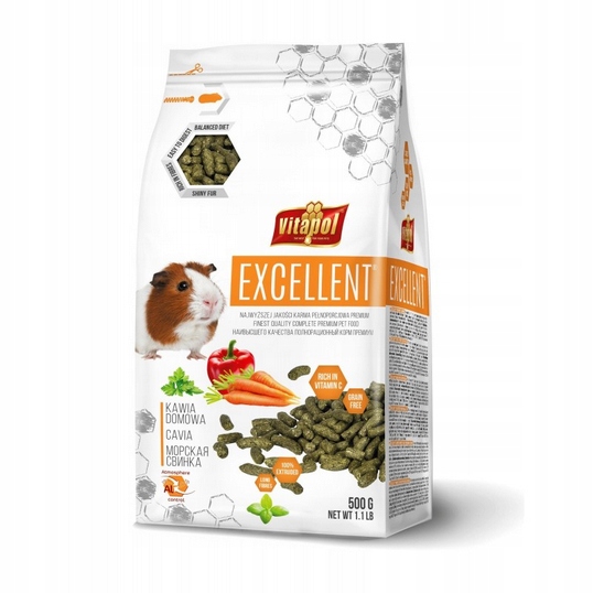 Excellent Karma Pełnoporcjowa Dla Świnki Morskiej Vitapol 500g