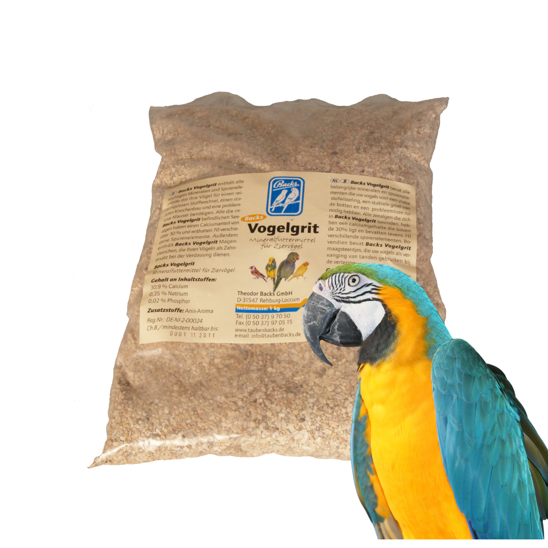 Backs Vogelgrit – Gryt dla Ptaków z Aromatem Waniliowym 1kg