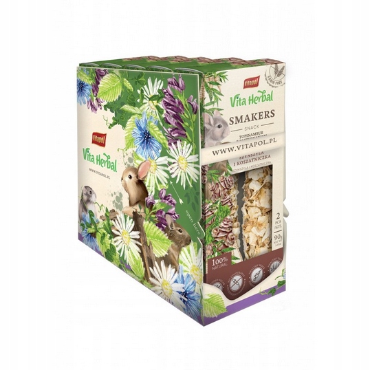 Vita Herbal Smakers Topinambur Szynszyla I Koszatniczka Vitapol 90g 2szt.