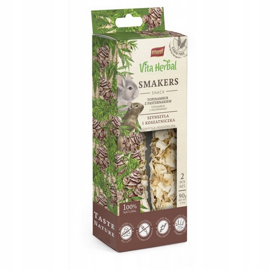 Vita Herbal Smakers Topinambur Szynszyla I Koszatniczka Vitapol 90g 2szt.