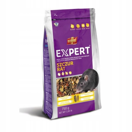 Expert Karma Pełnoporcjowa Szczur Vitapol 750g