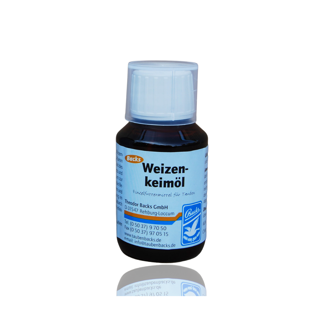Weizenkeimöl 100ml - Naturalna Witaminka E Dla Gołębi