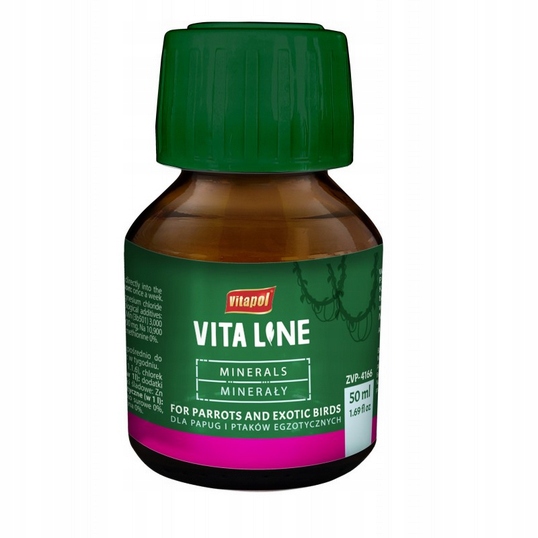 Vitaline Minerały Dla Ptaków Egzotycznych Vitapol 50ml