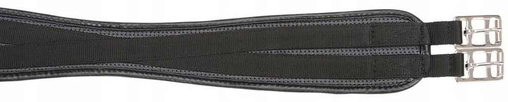 Popręg profilowany 135 cm czarny Covalliero