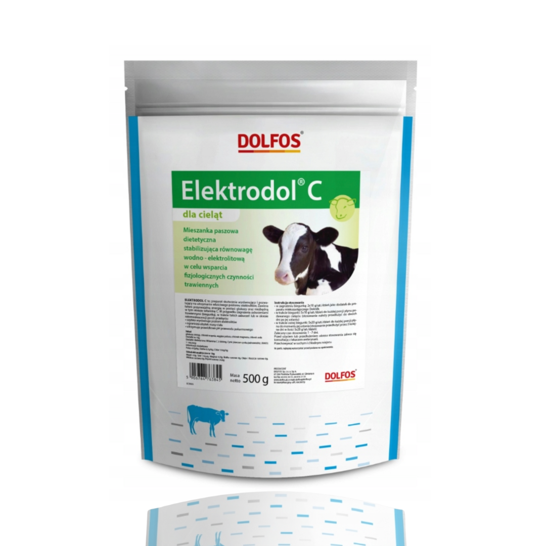 Elektrodol C dla cieląt cielak DOLFOS elektrolit 250 g