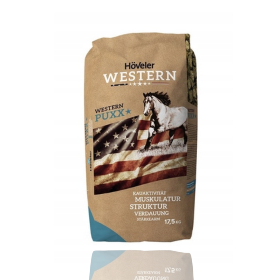 Hoveler Wysokowartościowe Musli Dla Ras Westernowych Western PuXX 17,5kg