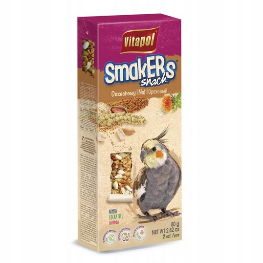 Smakers Snack Orzechowy Dla Nimfy Vitapol 80 g 2 szt.
