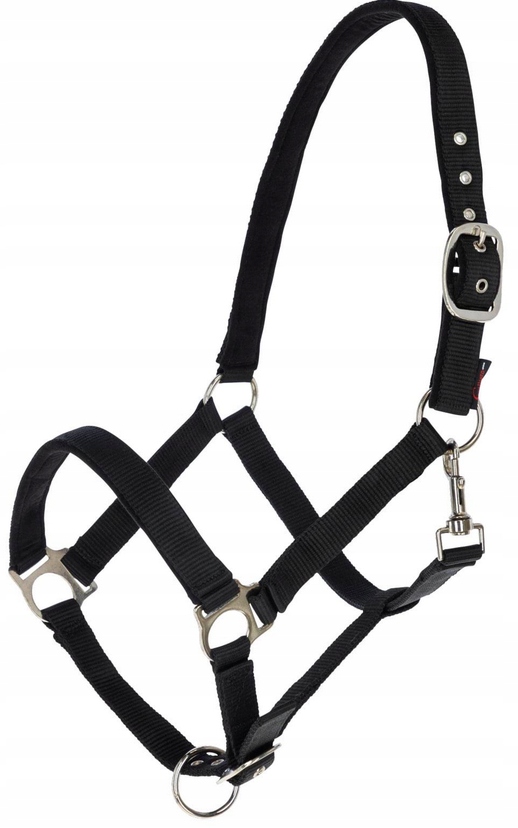 Kantar dla konia Dexter czarny roz Pony Covalliero