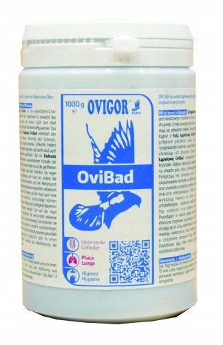 OviBad sól do wody kąpielowej dla gołębi OVIGOR