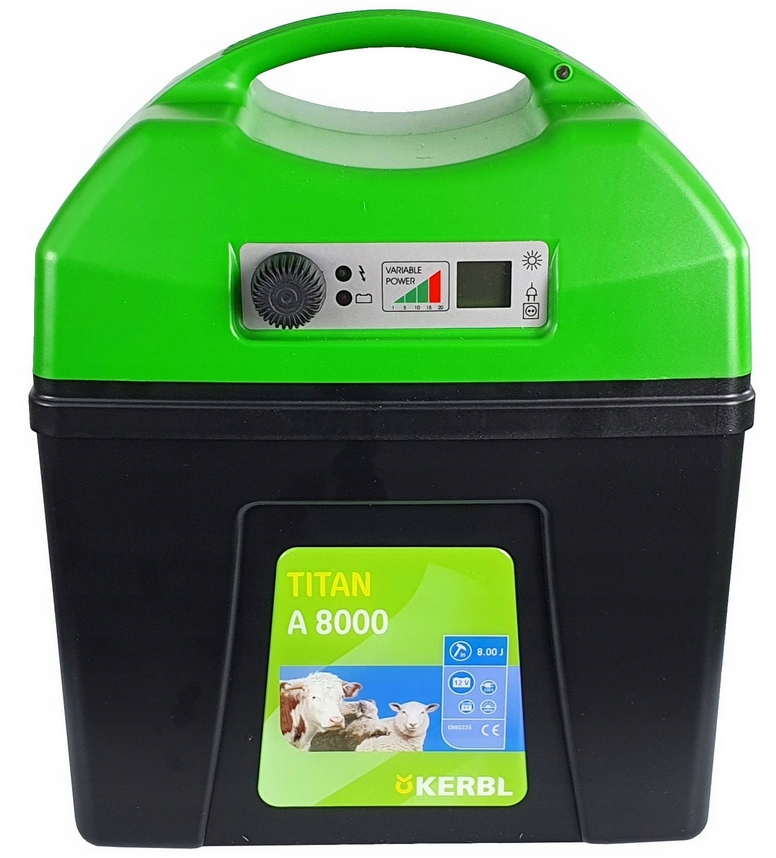Elektryzator akumulatorowy TITAN A 8000 Kerbl