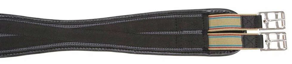 Popręg profilowany 135 cm czarny Covalliero