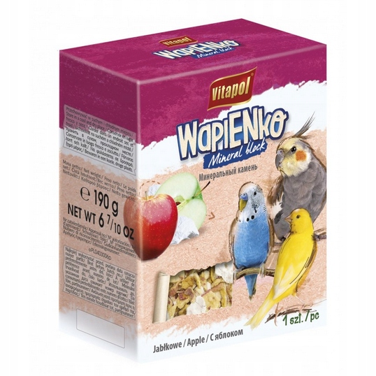 Kostka Wapienna XL Jabłkowa Vitapol 190 g