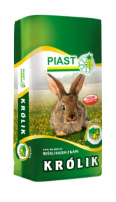 Królik Junior Pasza dla młodych królików Piast 25k