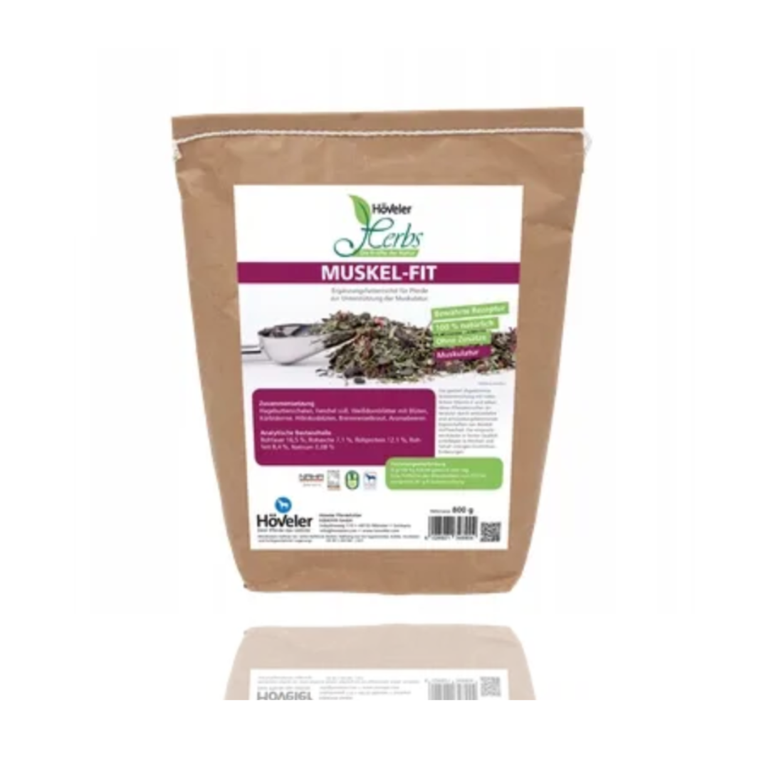 Hoveler Zioła Wspierające Funkcjonowanie Mięśni Herbs Muskel-Fit 0,8kg