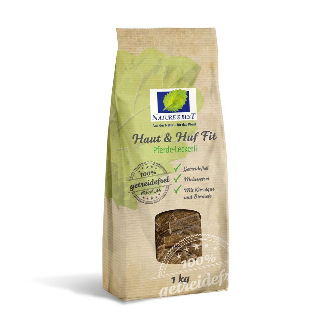 Nature's Best Haut&Huf Fit Smaczki Na Sierść I Kopyta 1kg