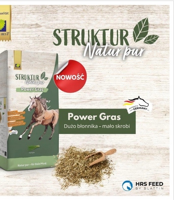 Nature's Best Pur Power Gras Mieszanka Uzupełniająca Dla Koni 15kg