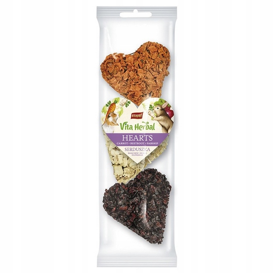 Vita Herbal Serca Mix Warzywny Dla Gryzoni Vitapol 3szt./op.