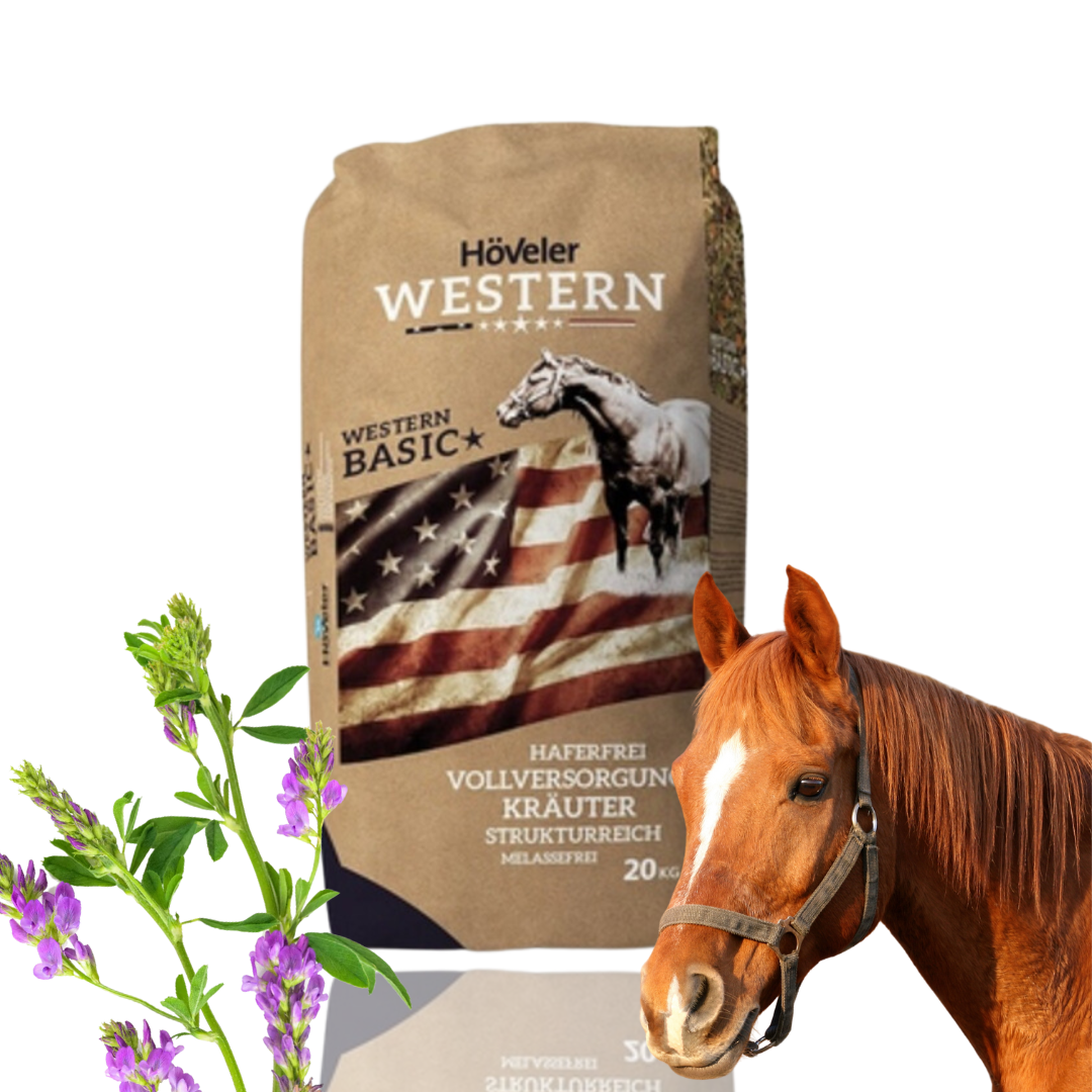 Hoveler Wysokowartościowe Musli Dla Ras Westernowych Western Basic 20kg