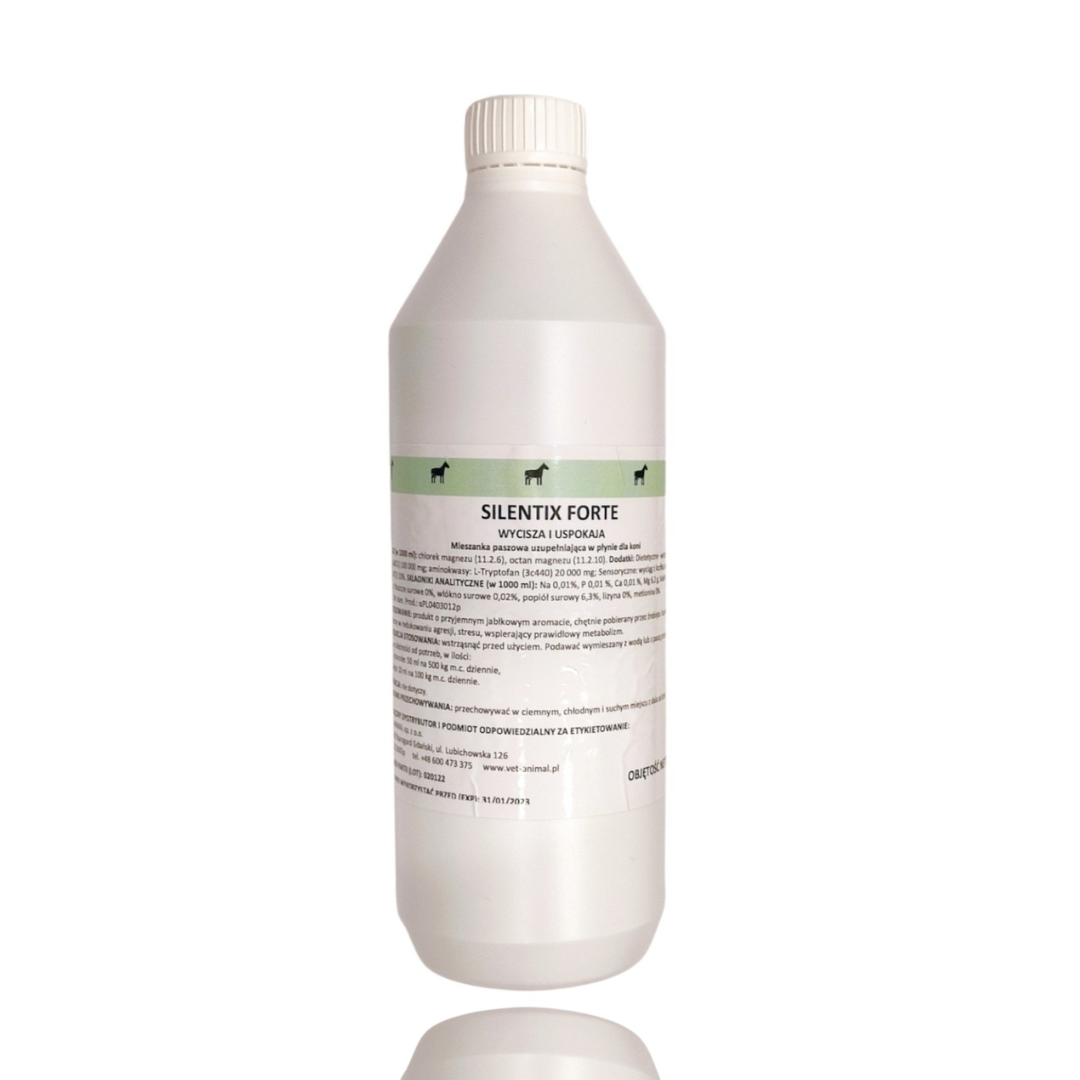 SILENTIX FORTE 1L na uspokojenie i stres – magnez z tryptofanem 5l