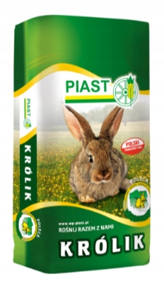 Karma granulat dla królików wystawowych PIAST KRÓLIK CHAMPION 25kg