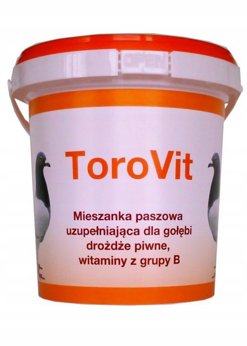 Torovit Drożdże piwne dla gołębi z witaminami grupy B Dolfos 500g