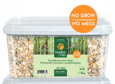 Karma Dla Ptaków Wolnożyjących 4 Pory Roku No Grow No Mess Garden&Fun 2kg