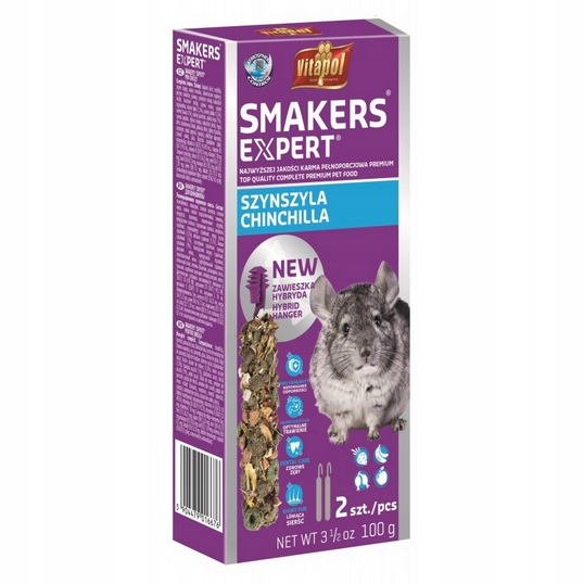Smakers Expert Dla Szynszyli Vitapol 100g 2 szt.