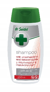 Dr Seidel Szampon z chlorheksydyną i ketonazolem