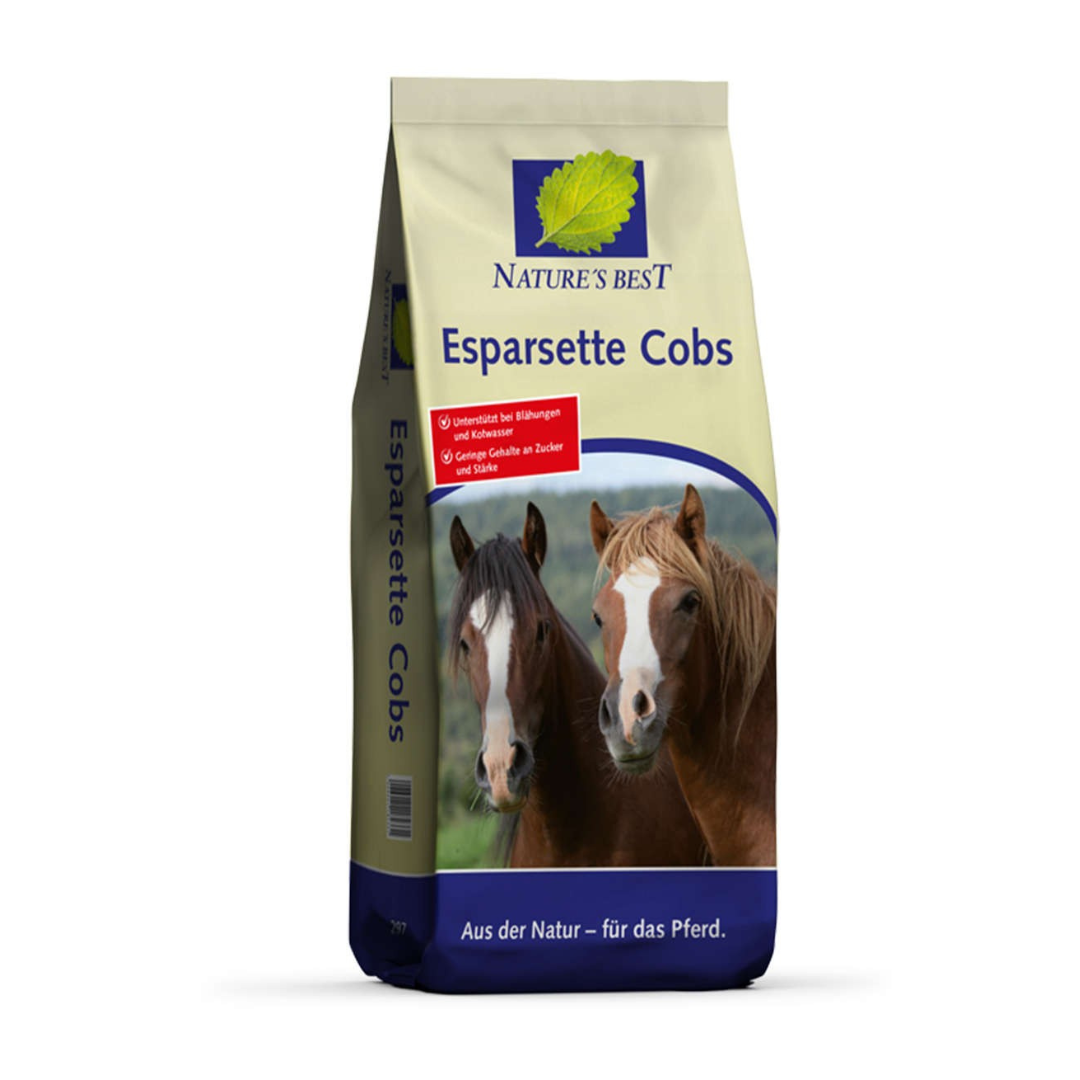 Nature's Best Esparsette Cobs Esparceta Granulowana Trawokulki Konie 18kg